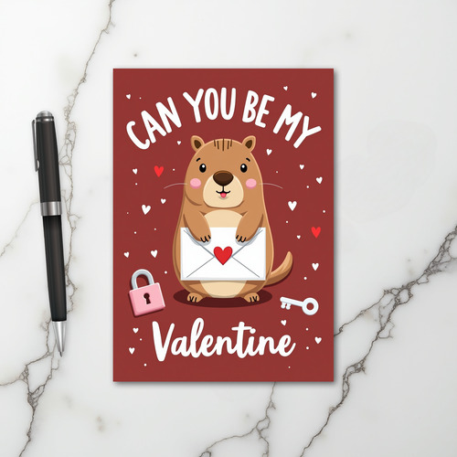 Can You Be My Valentine Card