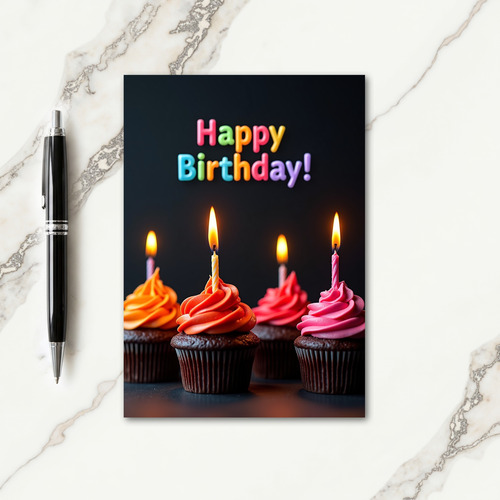 Candlelight Birthday Treat Card