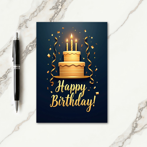 Candlelit Celebration Card