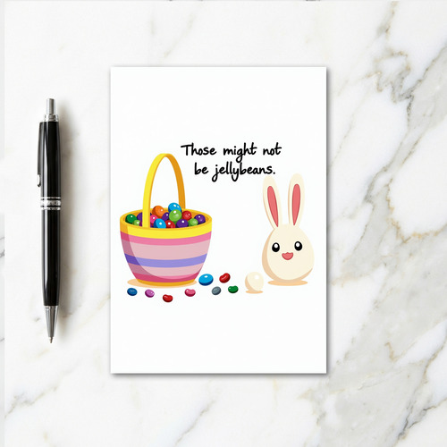 Candy Basket Surprise Funny Card