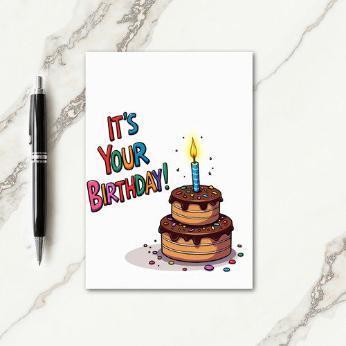 Candy Sprinkle Birthday Card