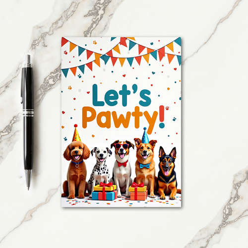 Canine Celebration Card