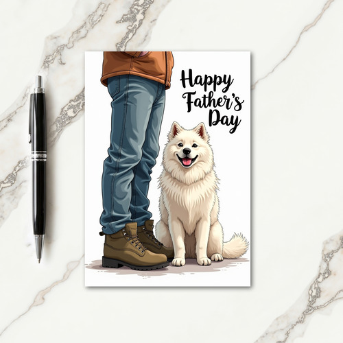 Canine Fathers Day Card