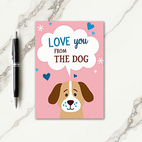 Canine Love Mothers Day Card