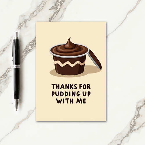 Cartoon Thanks Mothers Day Card