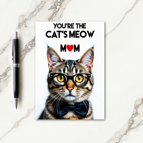 Cats Meow Mothers Love Card