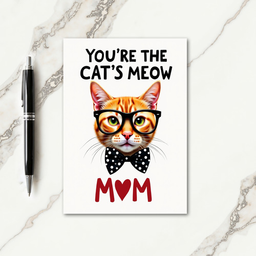 Cats Meow Sweet Mothers Day Card