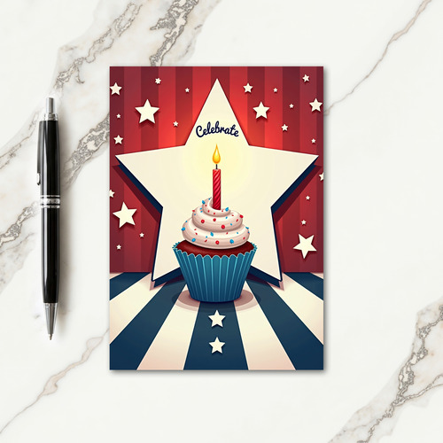 Celebrate Stars Birthday Card
