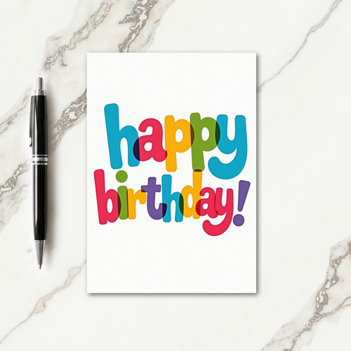 Celebration Birthday Card