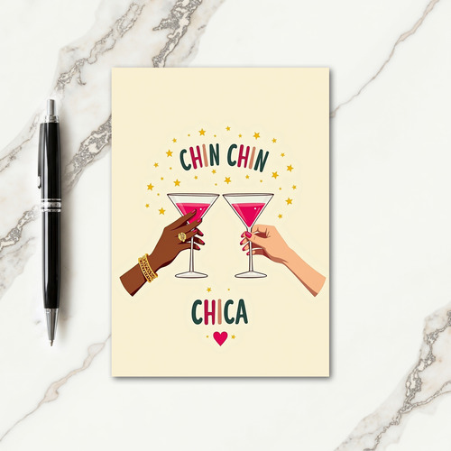 Celebration Birthday Toasting Card