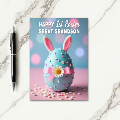 Celebration Bunny Sweet Treat Card