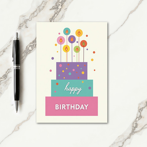 Celebration Cake Artwork Card