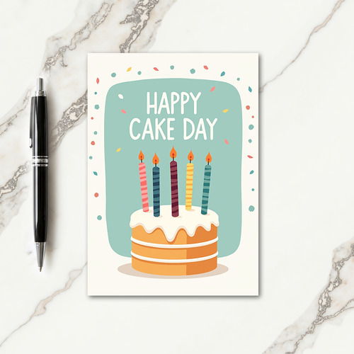 Celebration Cake Card