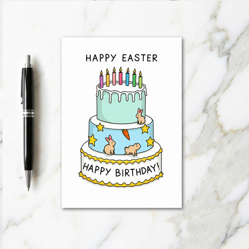Celebration Cake Greeting Card