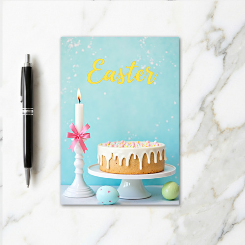 Celebration Cake Scene Card