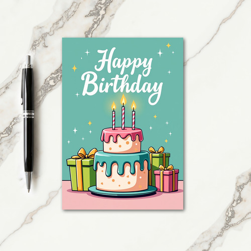 Celebration Candles Card