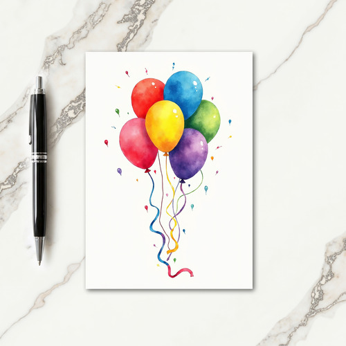 Celebration Floating Forms Card