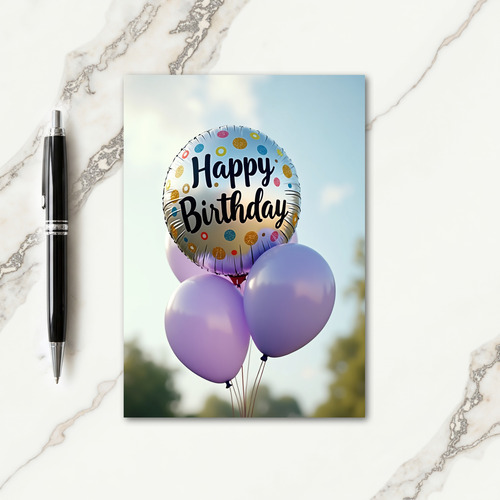 Celebration Glitter Birthday Card