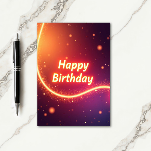 Celebration Glow Card
