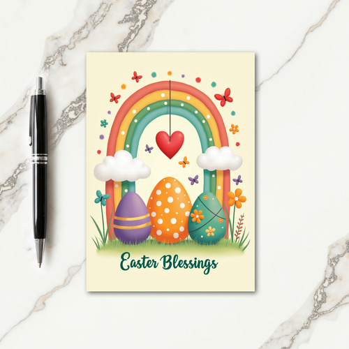 Celebration Ovals Scene Card