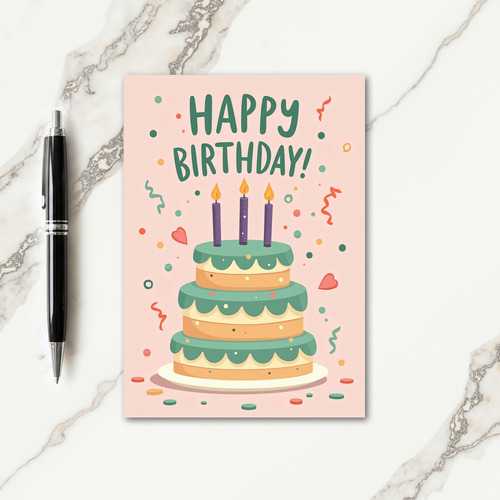 Celebration Scene Image Card