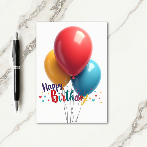 Celebration Sphere Birthday Card