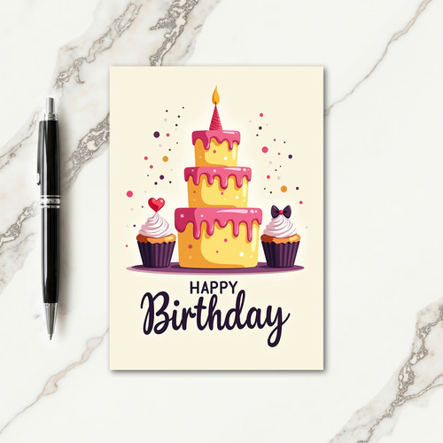 Celebratory Treat Birthday Card
