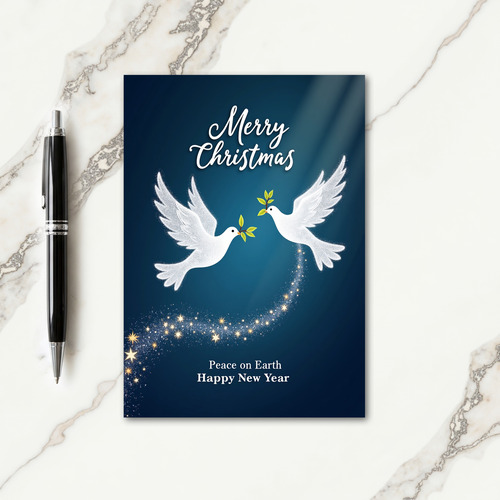 Celestial Peace Christmas Card