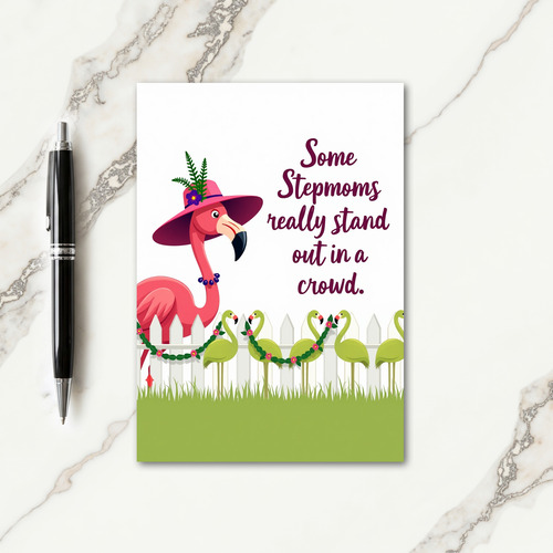 Cerise Bird Mothers Day Card