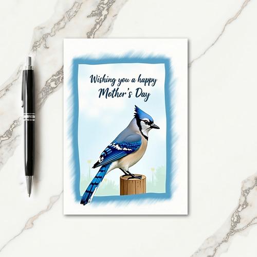 Cerulean Crest Mothers Day Card