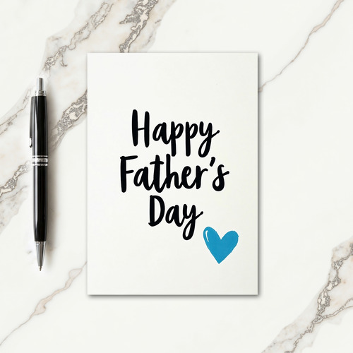 Cerulean Fathers Day Paint Card