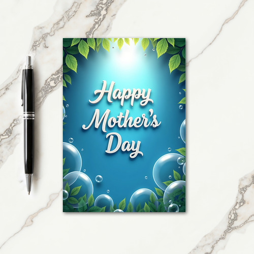 Cerulean Mothers Day Card