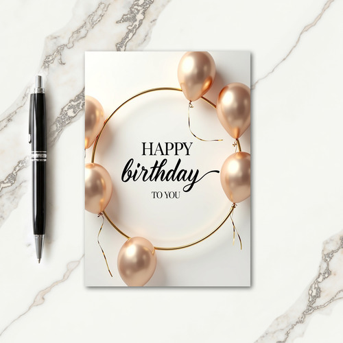 Champagne Celebration Card