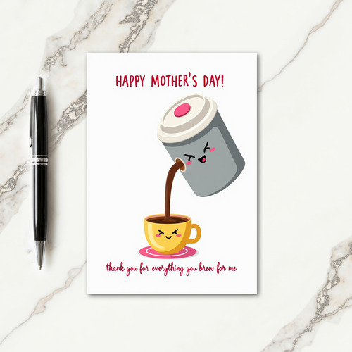 Charming Beverage Art Card