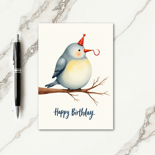 Charming Bird Celebration Card