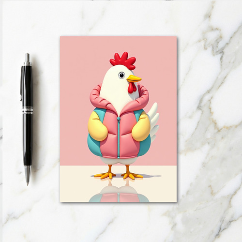 Charming Bird Friend Greeting Card