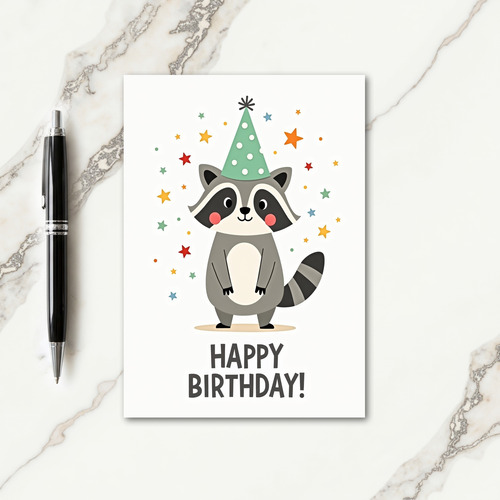 Charming Birthday Grey Smile Card
