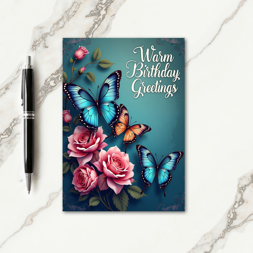 Charming Birthday Insect Card