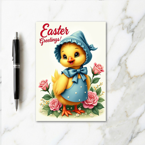 Charming Chick Springtime Card