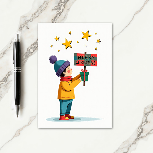 Charming Christmas Child Card