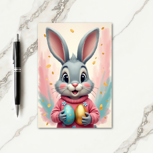 Charming Creature Easter Card