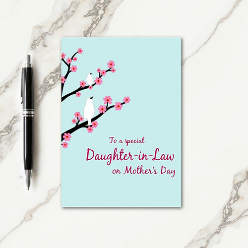 Charming Daughter Mothers Day Card