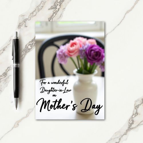 Charming Daughterinlaw Card