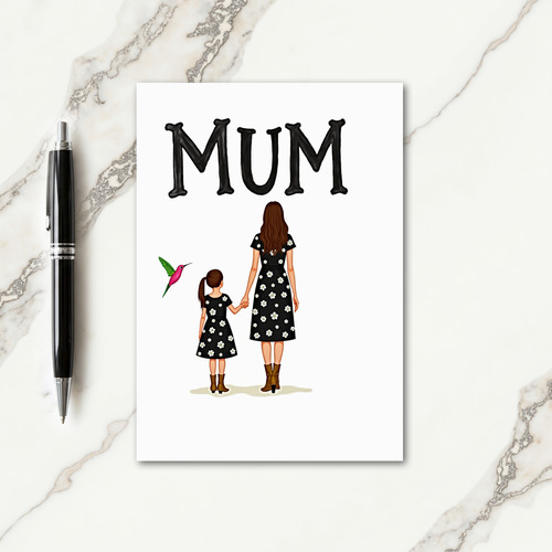 Charming Family Day Card