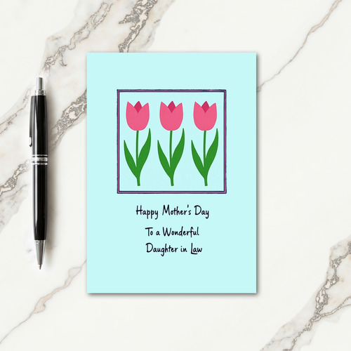 Charming Family Message Card