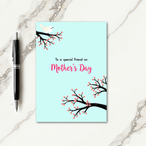 Charming Mothers Day Branch Card