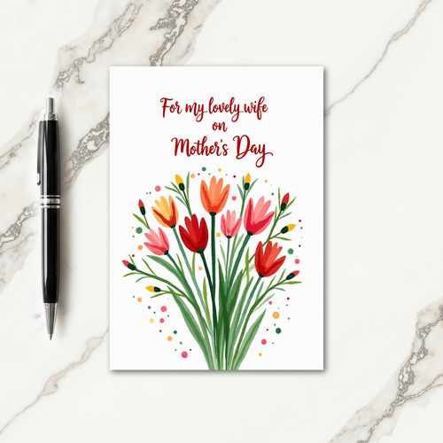 Charming Mothers Day Confetti Card