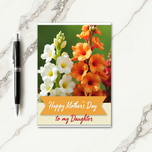 Charming Mothers Day Flowers Card
