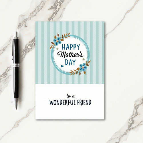 Charming Mothers Day Friend Card