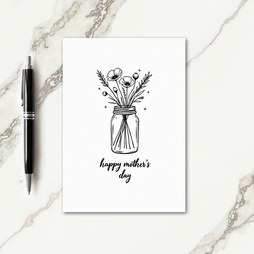Charming Mothers Day Jar Card